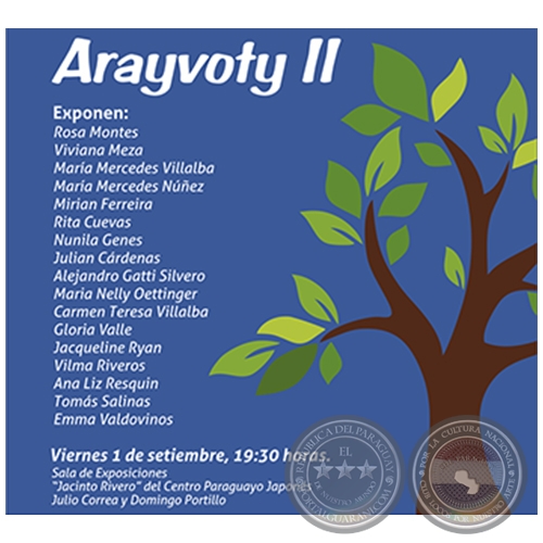 Arayvoty II - Exposicin de Artes Visuales - Viernes, 1 de Setiembre de 2017